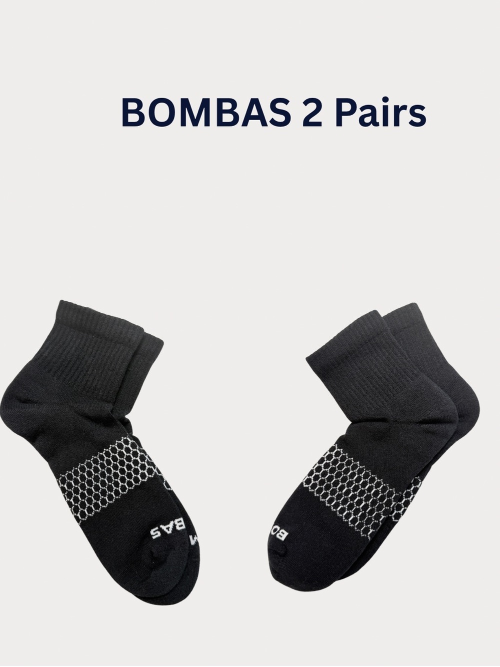 BOMBAS Women's Quarter Socks LG